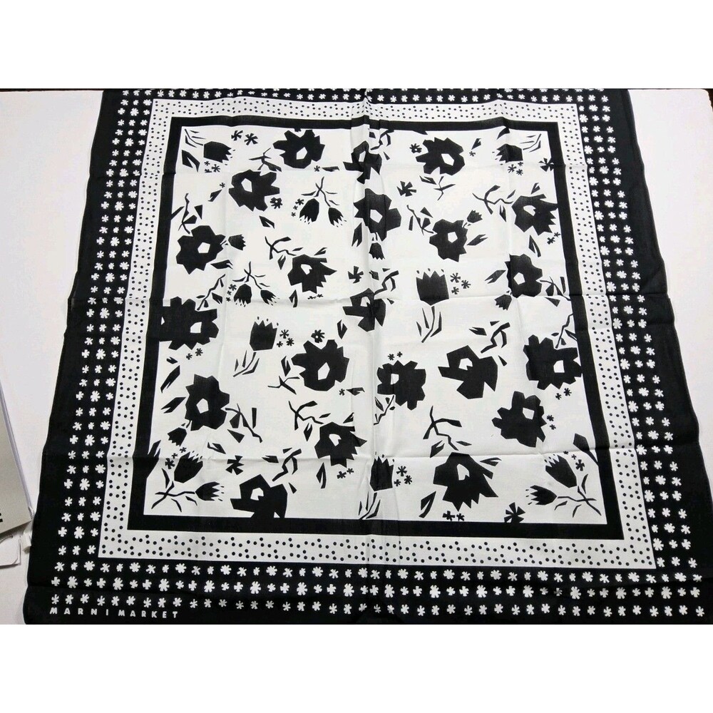 Marni Market Hankyu Japan Handkerchief Neckerchief Bandana Scarf